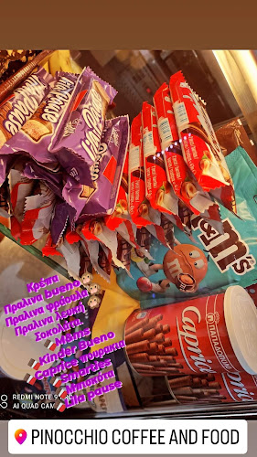 Pinocchio coffe and food