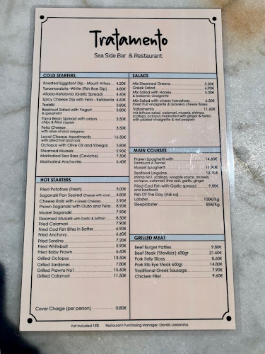 Comentarii opinii despre Tratamento Sea Side Bar & Restaurant