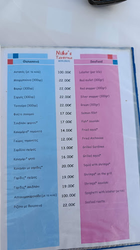 Comentarii opinii despre Niko's Taverna