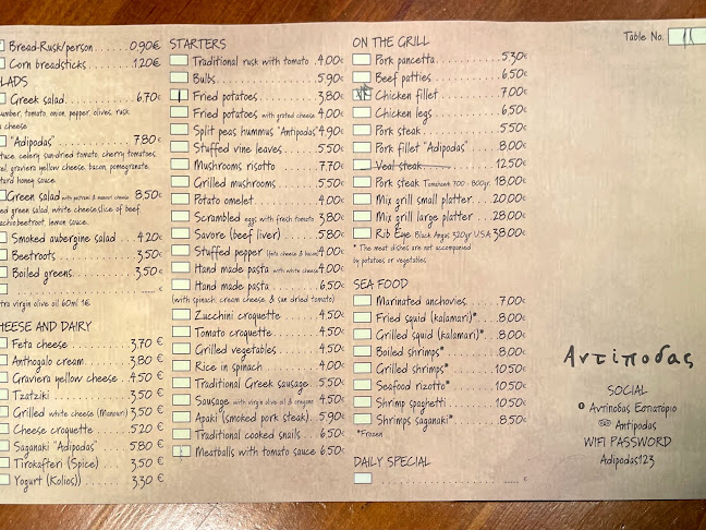 Comentarii opinii despre Αντίποδας