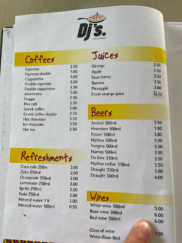 Opinii despre Dj's Pizza & Pasta Thassos în Θάσος - Γαστρονομία και φιλοξενία