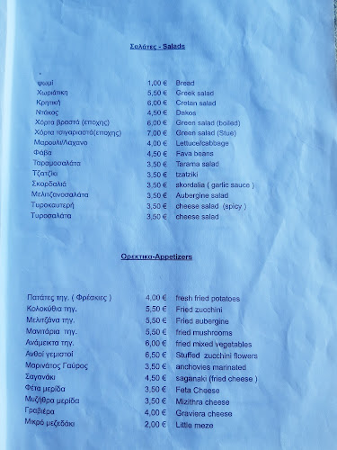 Opinii despre Κυανή Ακτή Ταβέρνα (1957) - Nικόλαος Βλαμάκης în Καλύβες - Γαστρονομία και φιλοξενία