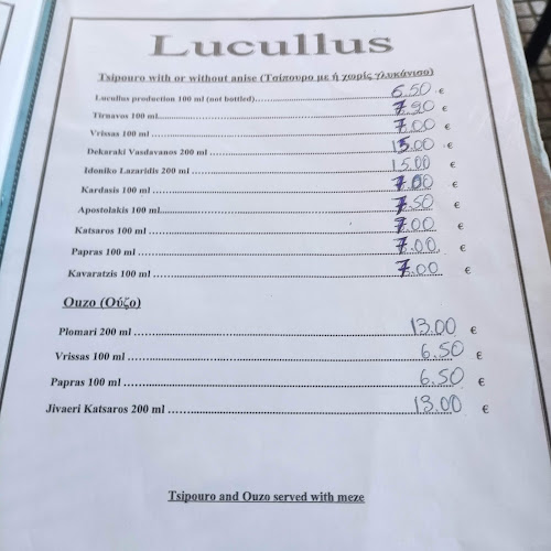 Comentarii opinii despre Λούκουλλος