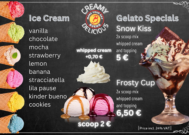 Opinii despre Bueno Coffee în Σταυρός - Γαστρονομία και φιλοξενία