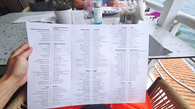 Opinii despre Okyalos Sea Food Restaurant în Νέος Μαρμαράς - Γαστρονομία και φιλοξενία