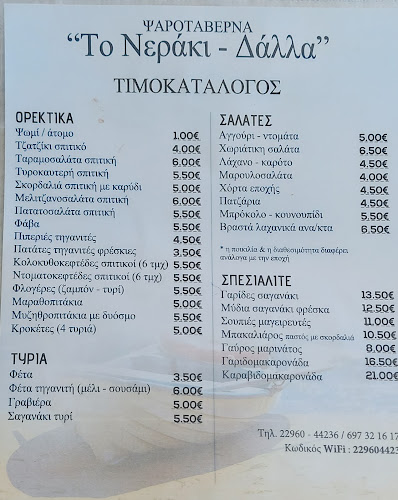 ΤΟ ΝΕΡΑΚΙ -ΔΑΛΛΑ