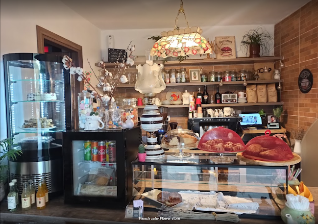 French cafe- Flower store