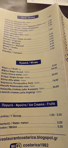 ΕΣΤΙΑΤΟΡΙΟ COSTA RICA