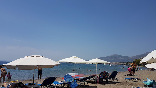 La Luna beach. Bar - Γαλάζια Νερά