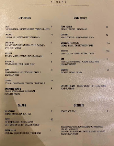 Seawolf Athens Restaurant