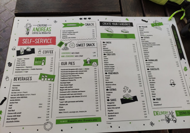 Αναψυκτήριο μπουγάτσα ΑΝΔΡΕΑΣ - Κασσανδρεία