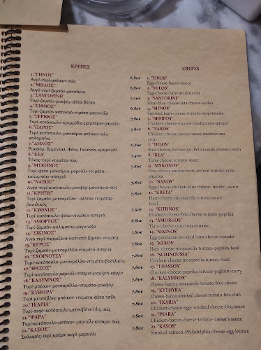 Opinii despre Cafe Symposium Paros în Γεφυράκι - Γαστρονομία και φιλοξενία