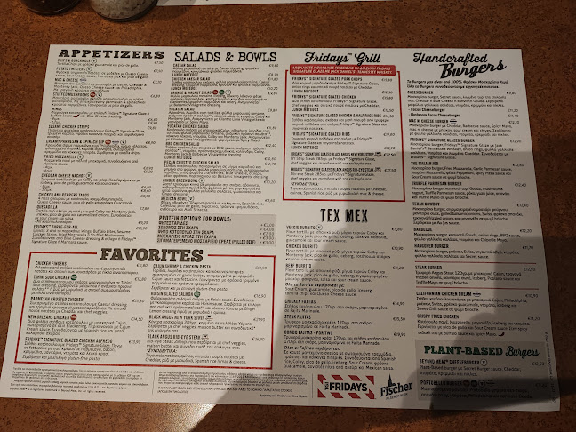 Opinii despre TGI Fridays Αριστοτέλους în Θεσσαλονίκη - Γαστρονομία και φιλοξενία