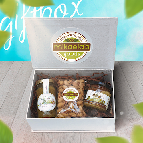 Mikaela's Goods, pistachio, traditional product, cava, Bio products - Γαστρονομία και φιλοξενία