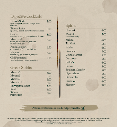 Drossia Traditional Restaurant since 1974 - Μάλια