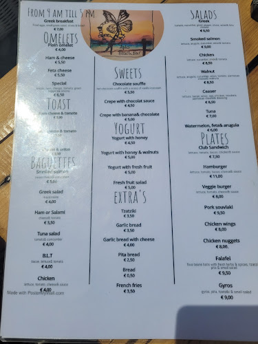 aplo beach bar cafe - Μαστιχάρι